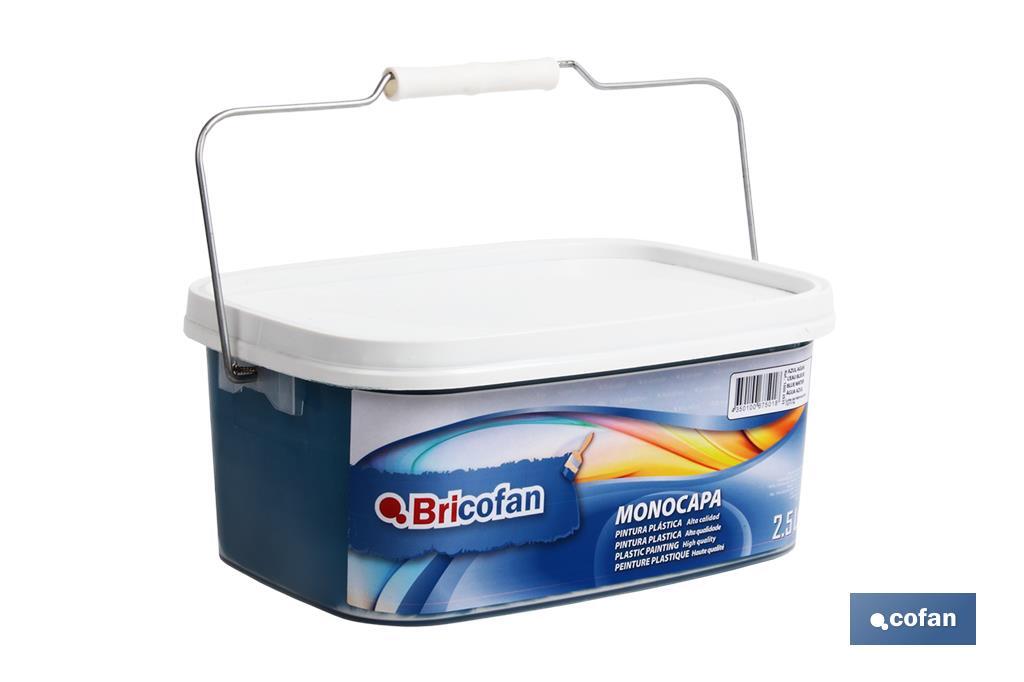 Pintura Plástica Monocapa | Diferentes colores  | Apta para usar en interior - Cofan