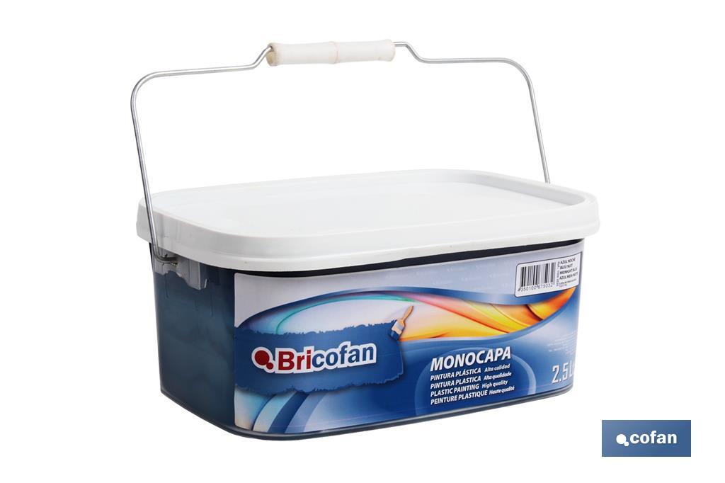 Pintura Plástica Monocapa | Diferentes colores  | Apta para usar en interior - Cofan