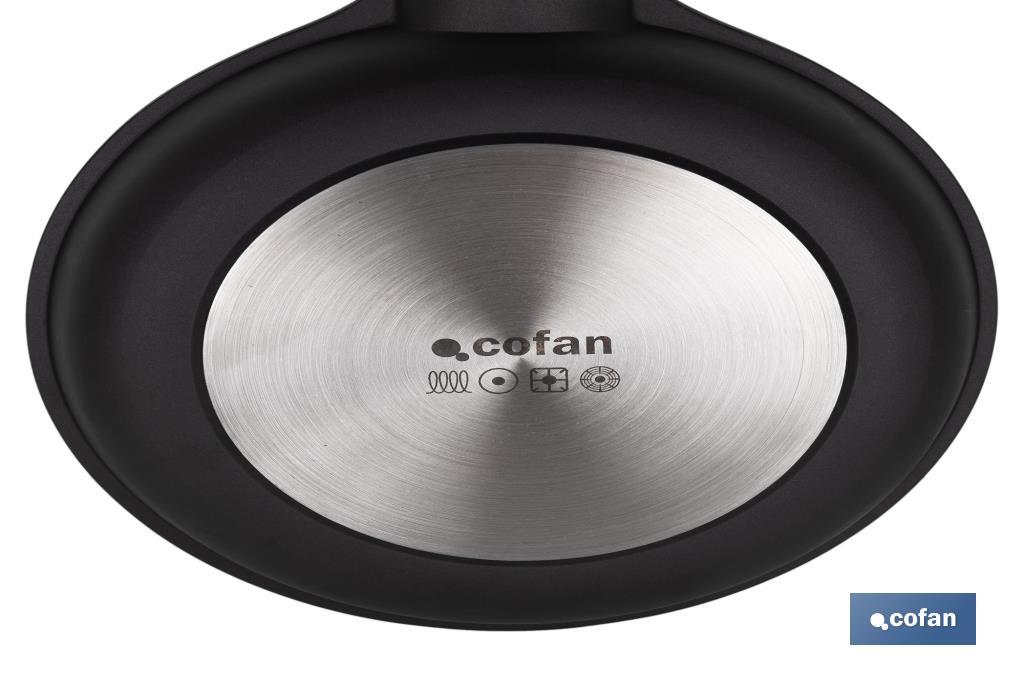 Sartén Full Induction | Fabricada Aluminio Fundido | Dos medidas a elegir - Cofan