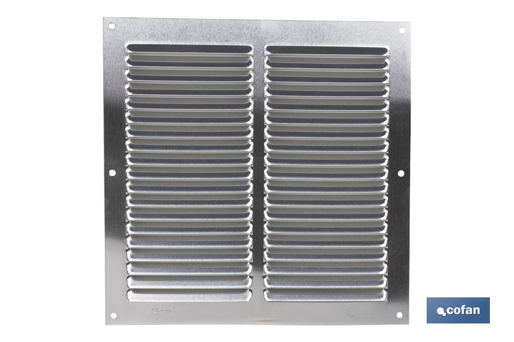 Ventilation grille | Aluminium | Available in various sizes - Cofan