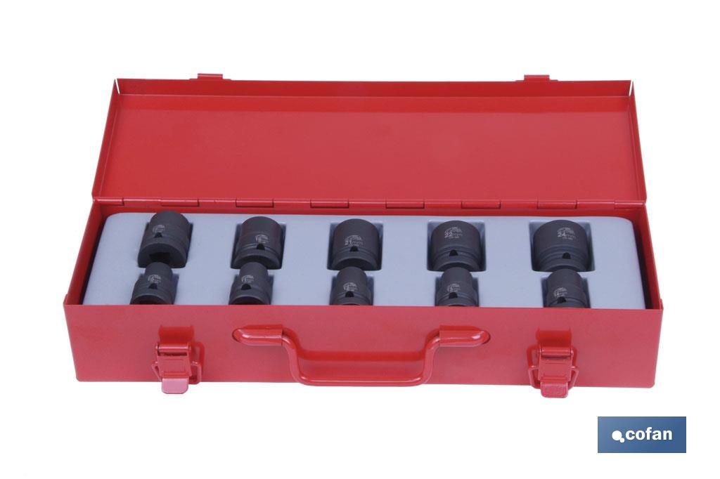 1/2" impact socket set - Cofan