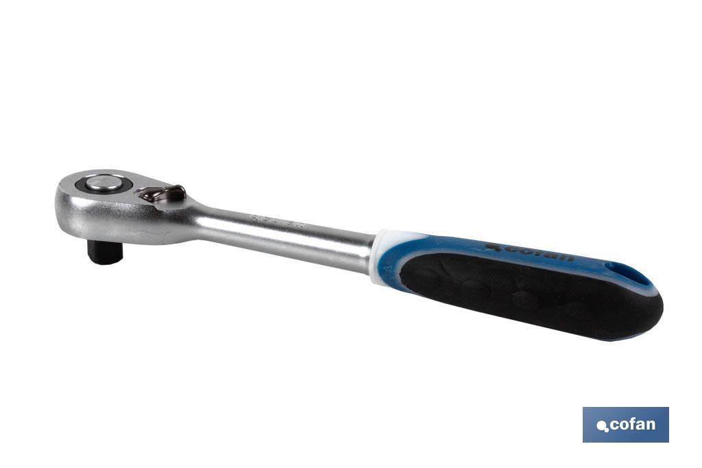 1/2" Drive ratchet wrench | Reversible | Chrome-vanadium steel - Cofan