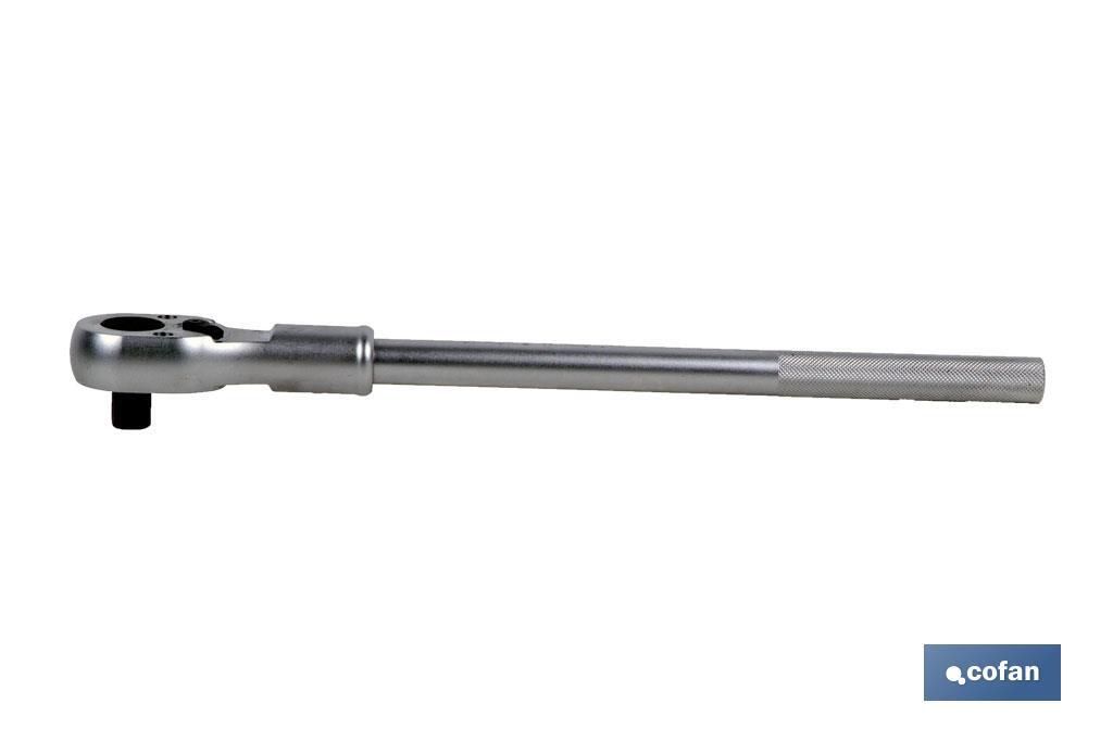 3/4" Drive ratchet wrench | Reversible | Chrome-vanadium steel - Cofan