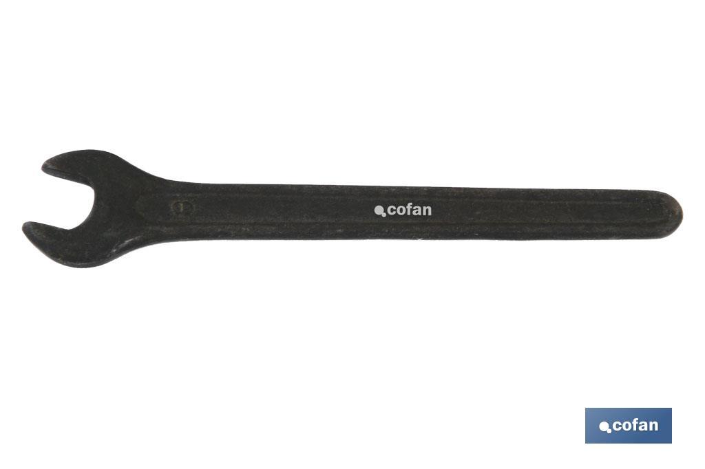 Reinforced open-end wrench - Cofan