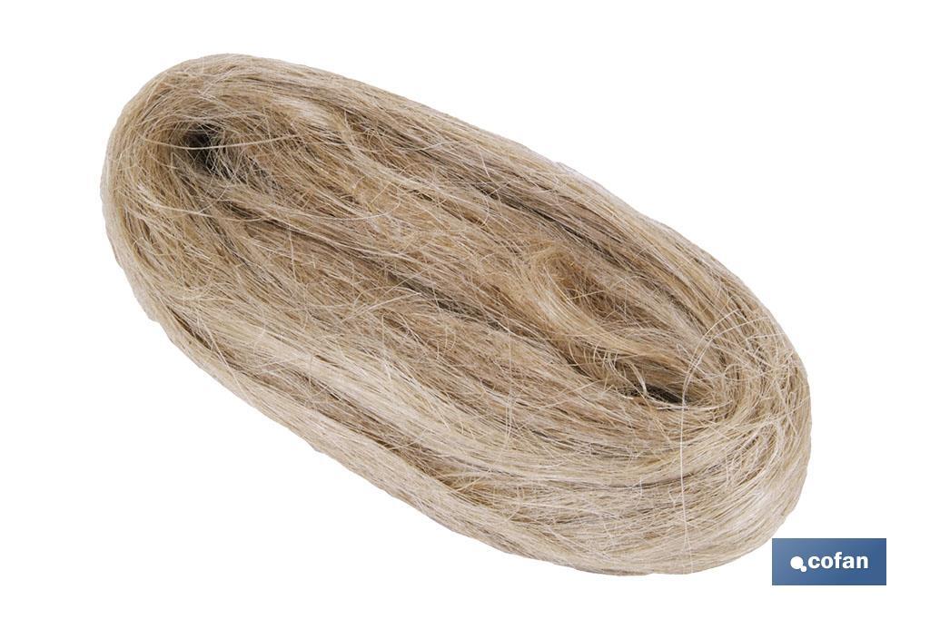 Tow skein (hemp) - Cofan