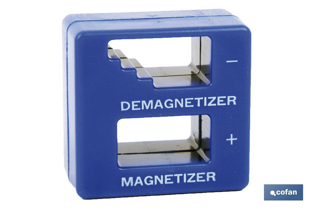 Magnetizador | Apto para destornilladores y puntas | Función imantador - Cofan