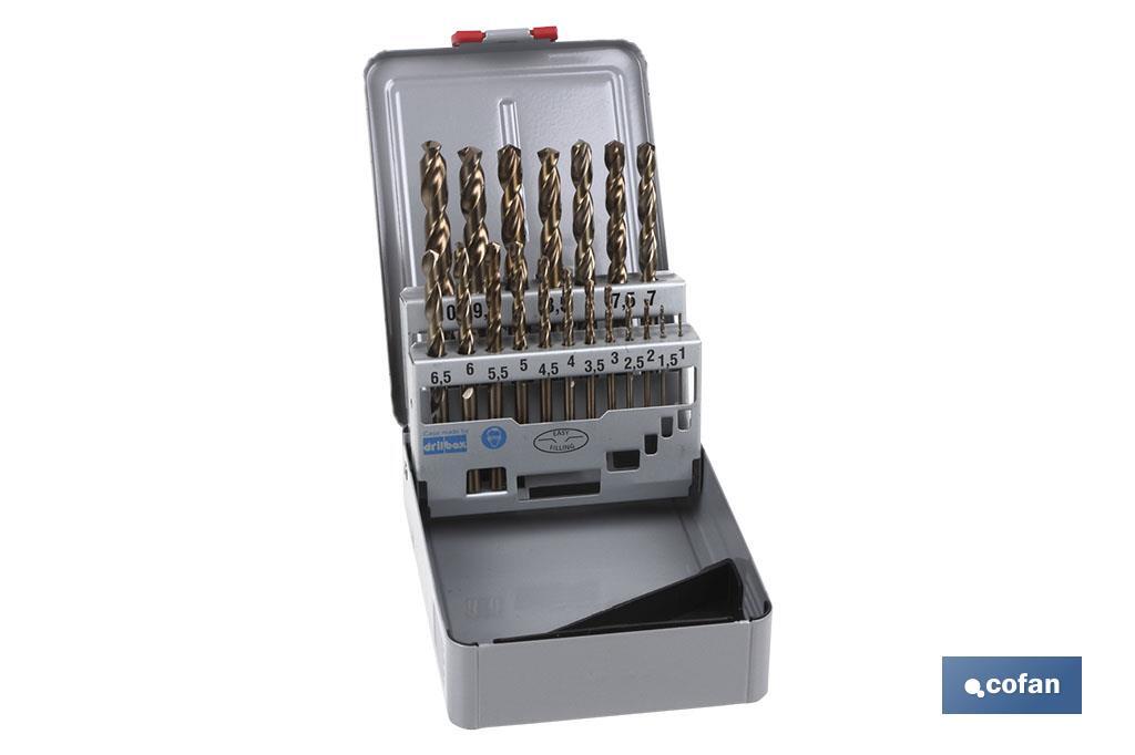 Assorted drill bits case 1 - 10mm - Cofan