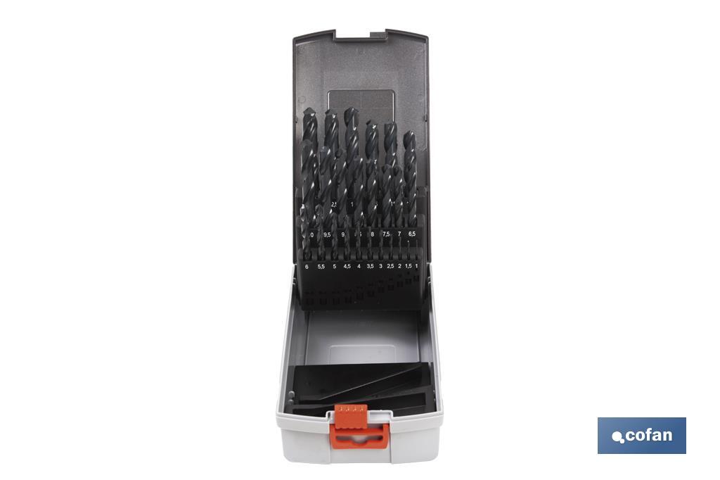 Assorted drill bits case 1 - 13mm - Cofan