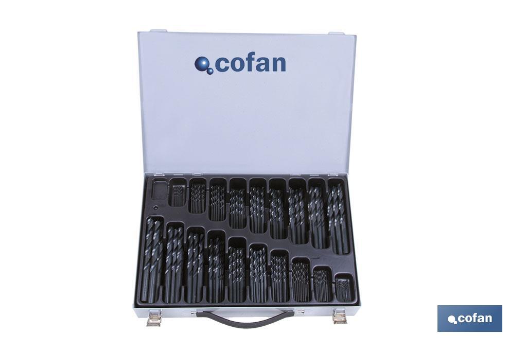 Assorted drill bits case HSS - Cofan