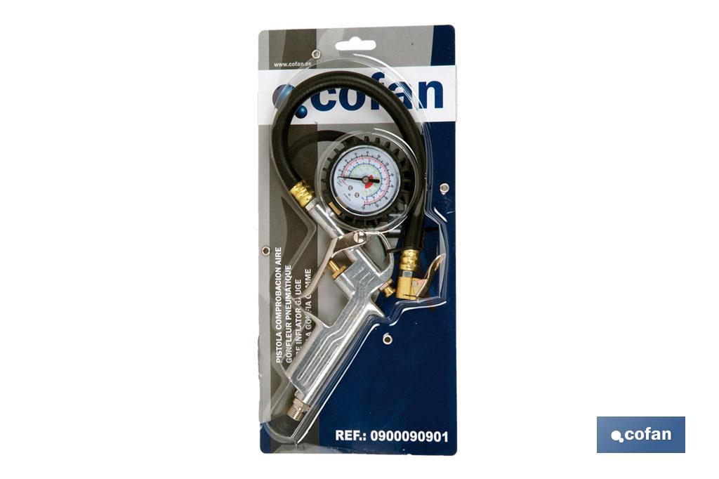 Tire inflator gauge 1-12 bar - Cofan