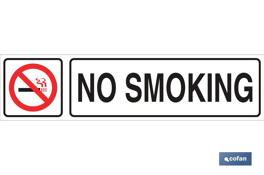 No smoking - Cofan