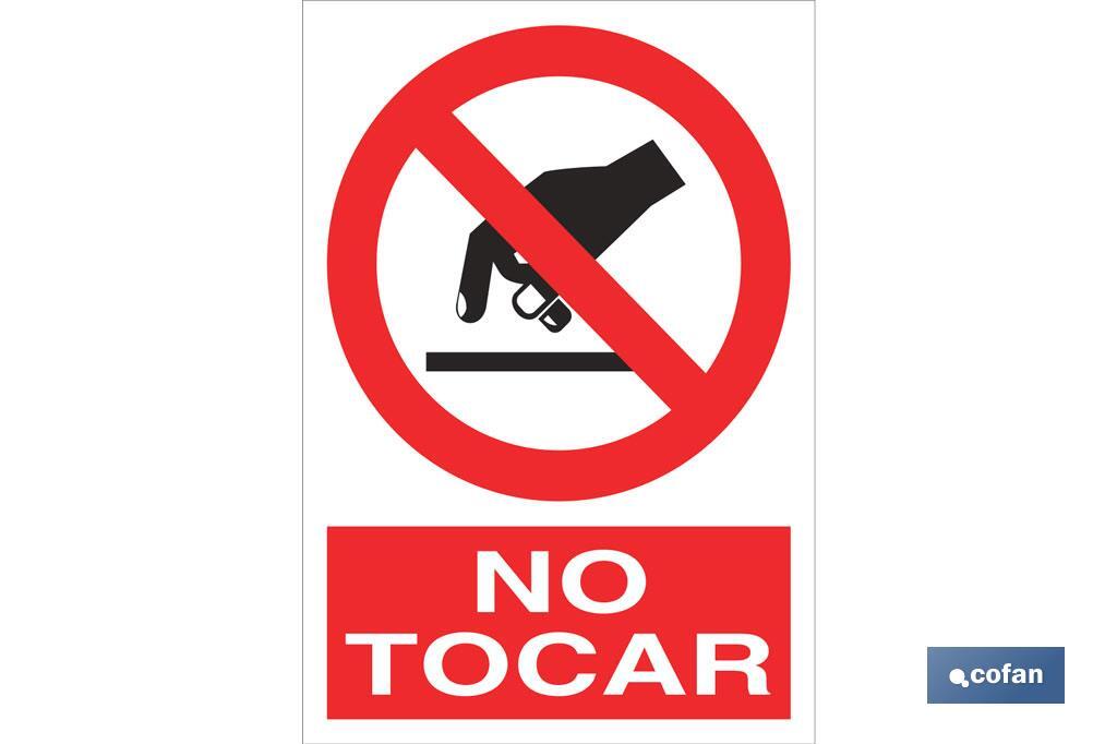 Do not touch - Cofan