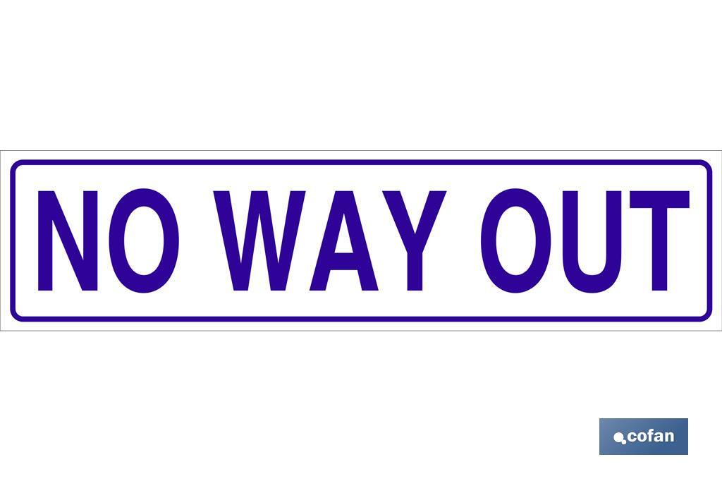 No way out - Cofan