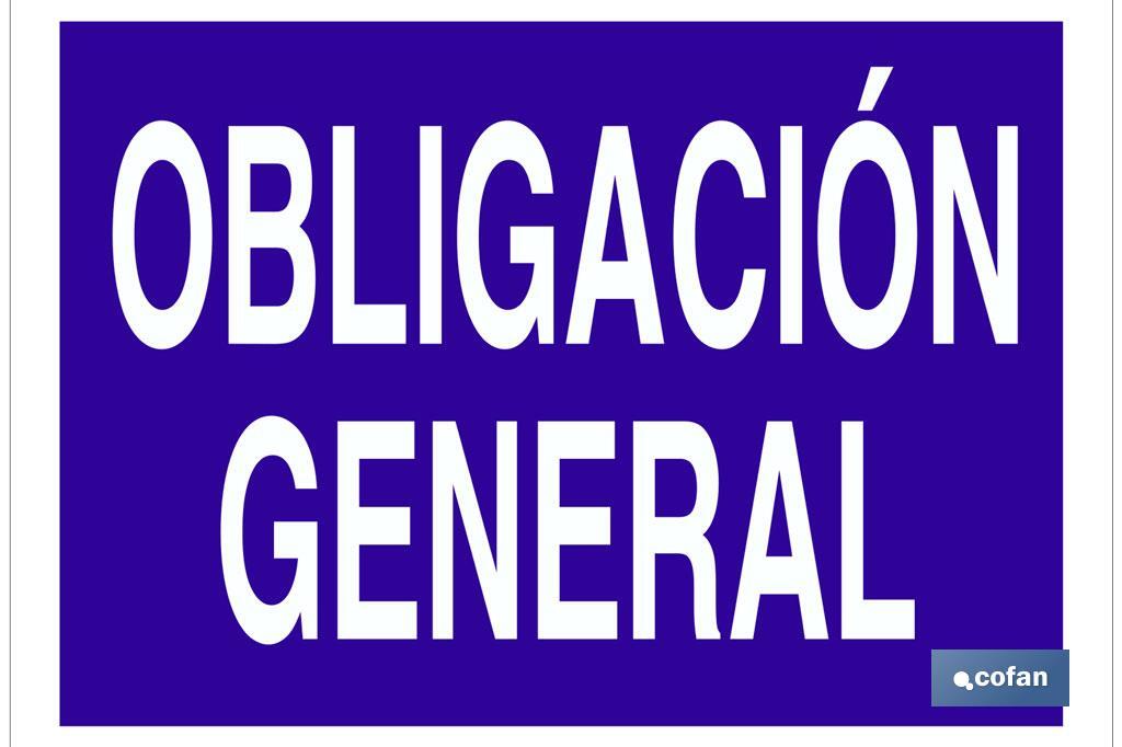 Obligación general - Cofan