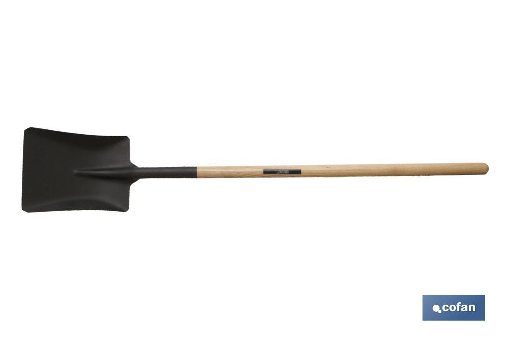 Square mouth shovel without handle - Cofan