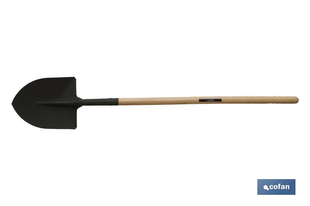 Round mouth shovel without handle - Cofan