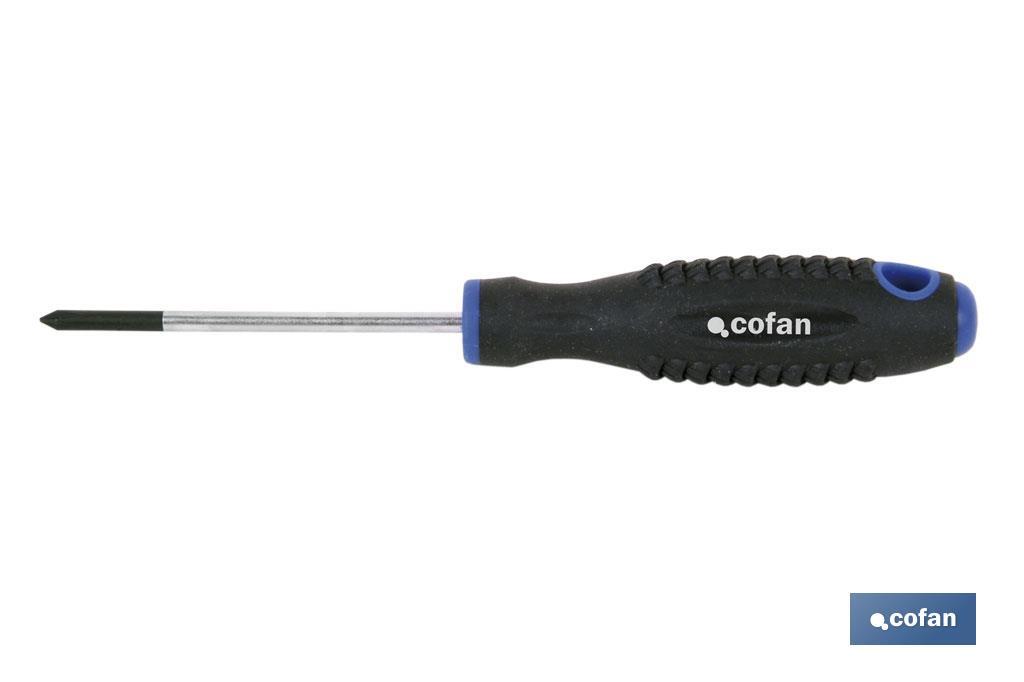 Phillips screwdriver | DIN ISO 8764-1 | Confort Plus Model | Available sizes from PH0 to PH3 - Cofan