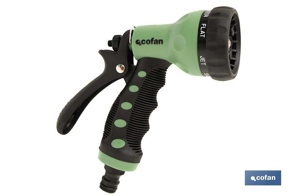 ABS garden hose spray gun | 7 Spray patterns | Suitable for watering plants and lawn - Cofan