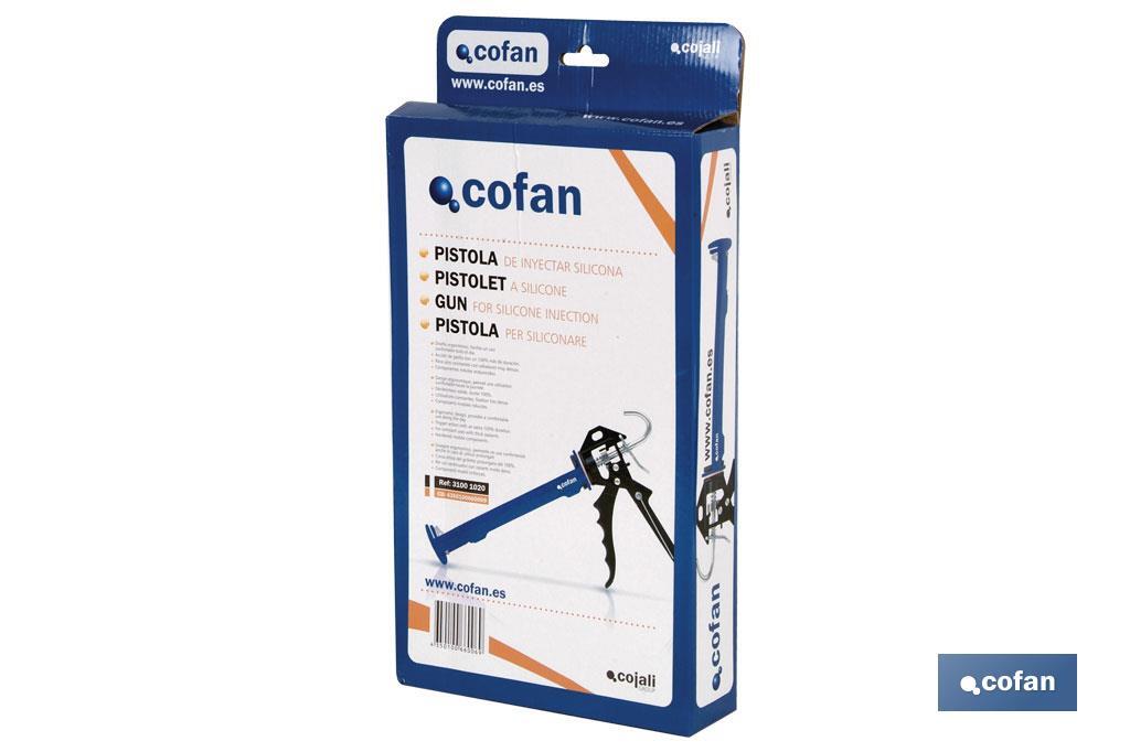 Professional caulking gun | Aluminium sealer gun | Suitable for 310ml cartridges - Cofan