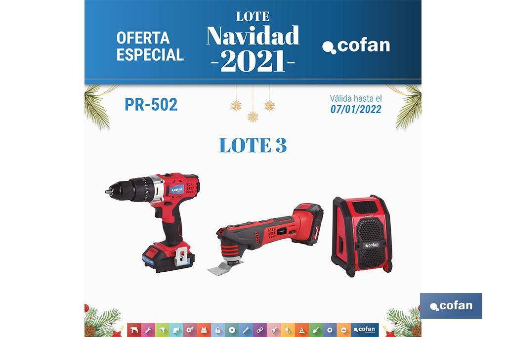 Navidad 2021: Lote 3 - Cofan