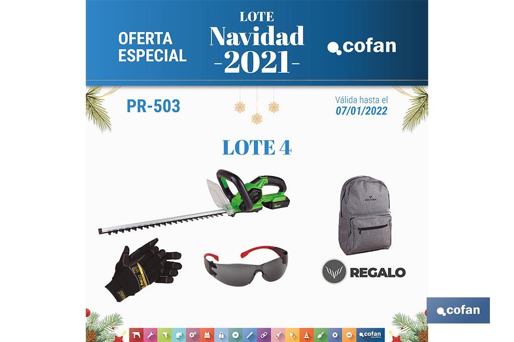 Navidad 2021: Lote 4 - Cofan