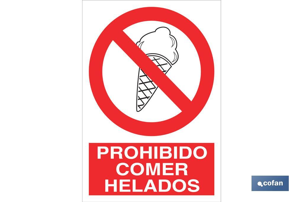 Prohibido comer helados - Cofan