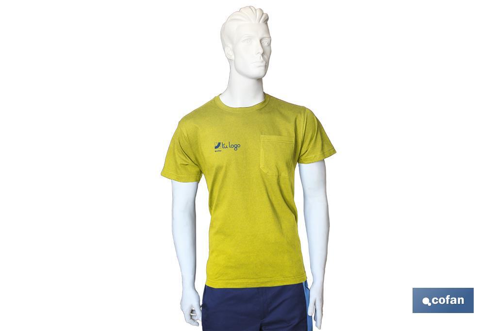 Camiseta de algodón con bolsillo Tarjeta de Fidelización Cofan Camiseta de algodón con bolsillo Tarjeta de Fidelización Cofan