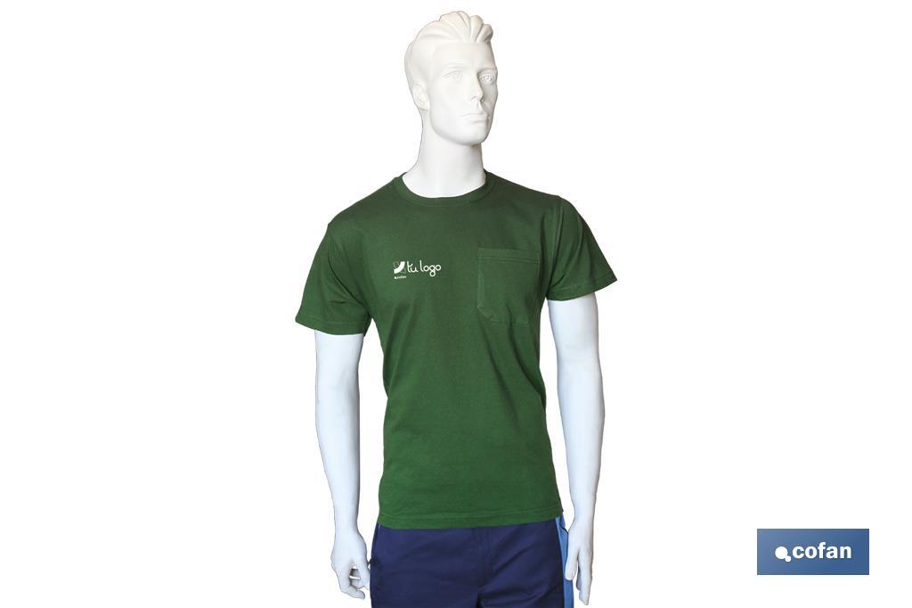 Camiseta de algodón con bolsillo Tarjeta de Fidelización Cofan Camiseta de algodón con bolsillo Tarjeta de Fidelización Cofan