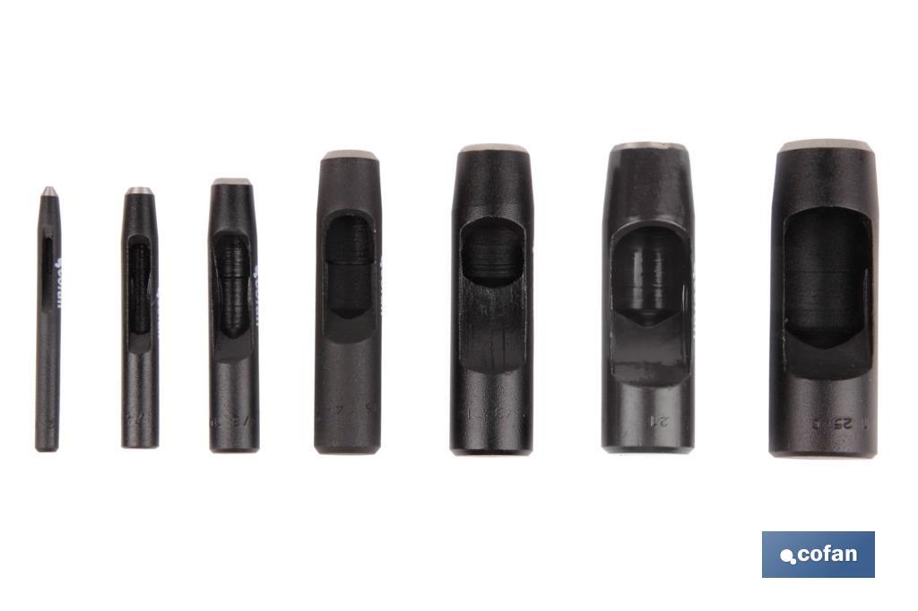 Cylindrical hollow punches - Cofan
