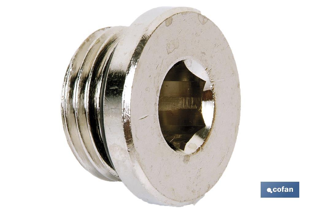 Allen plug male thread - Cofan