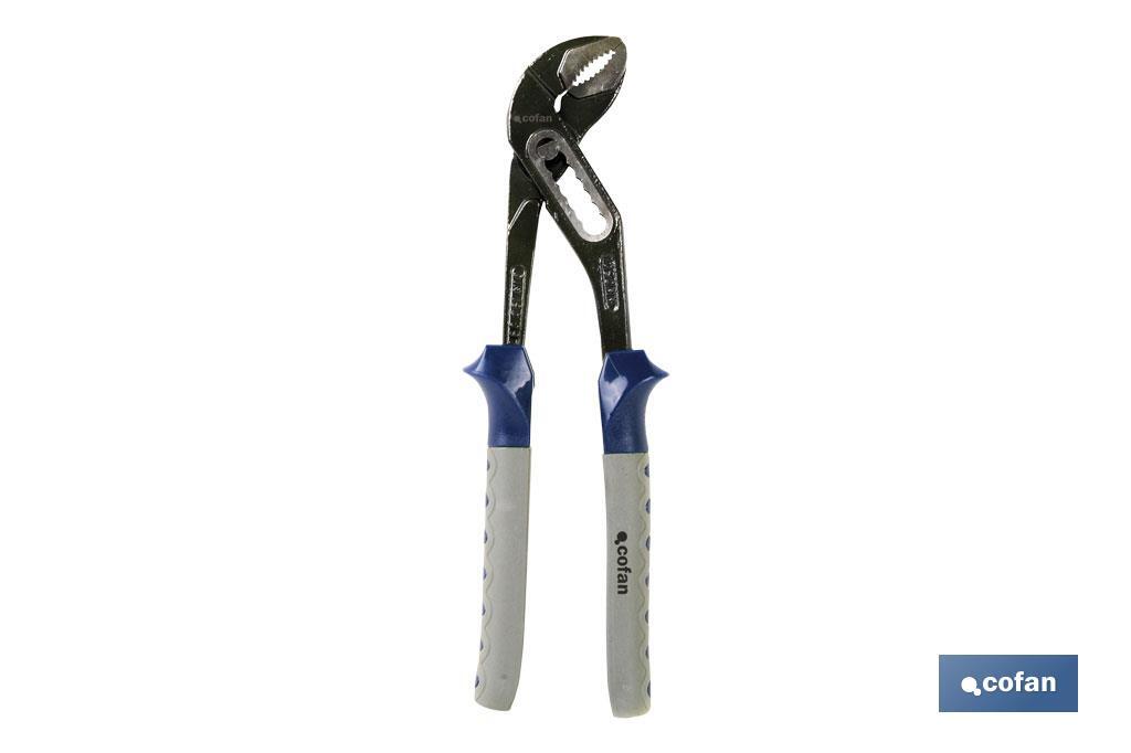 Water pump pliers | Insulated pliers for better safety | Length: 250mm - Cofan