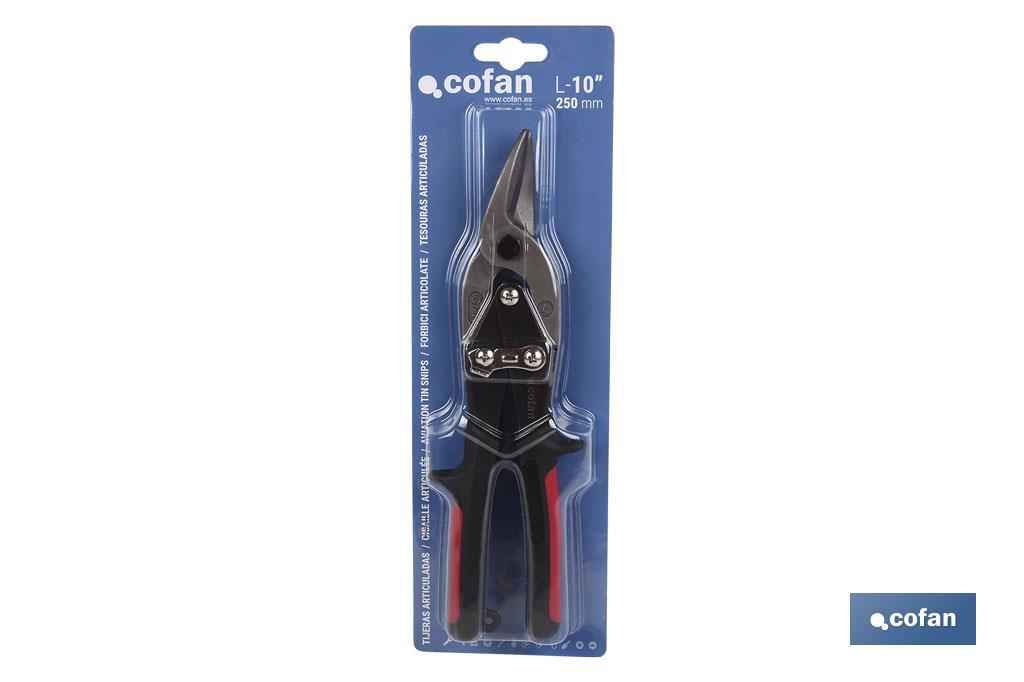 Articulated scissors left cutting - Cofan