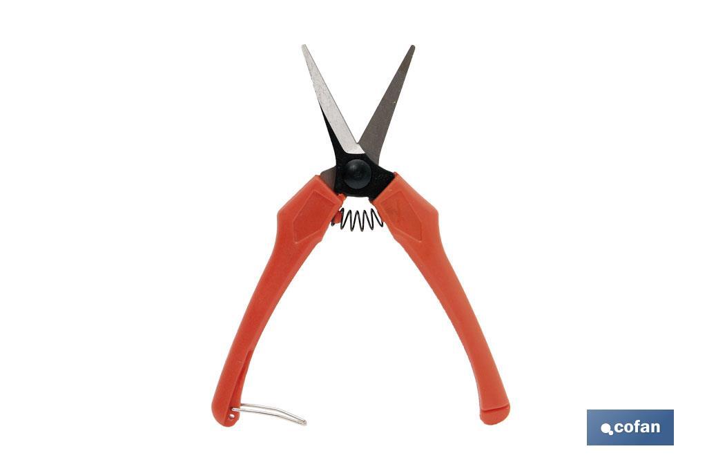 Pruning shears with fibre handle | 190mm | Suitable for pruning and harvesting - Cofan