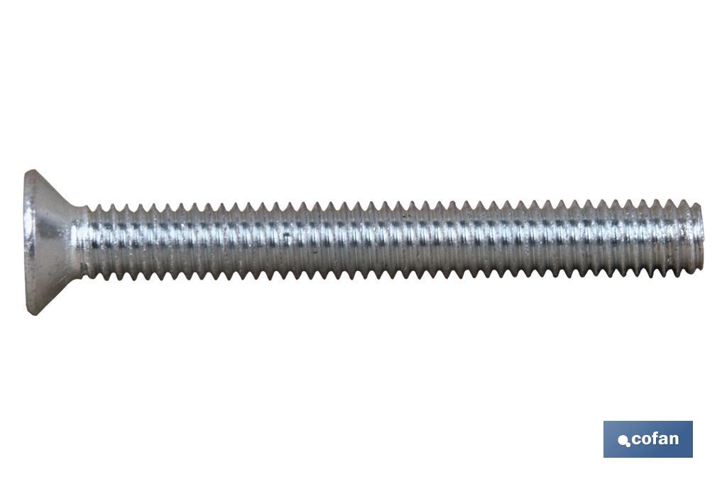 DIN 965 - Schraube. Verzinkt - Cofan