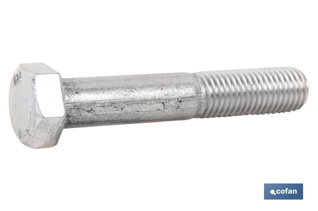 Screw DIN 931 partial thread, Stainless Steel A-2 - Cofan