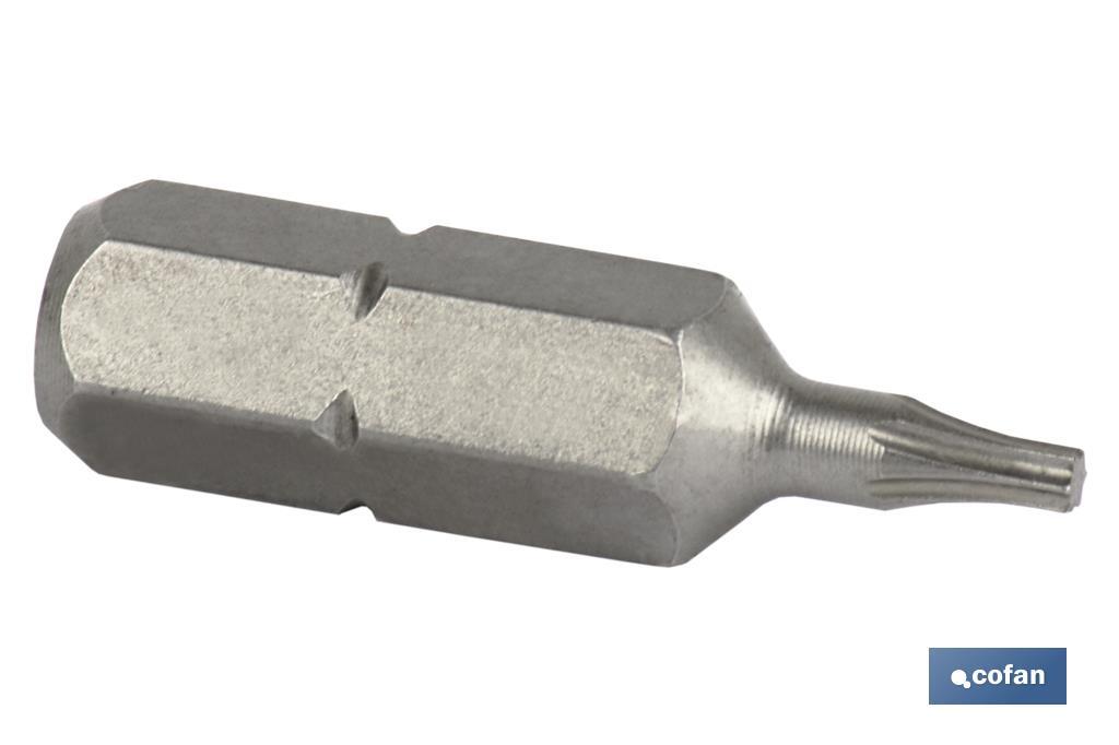 Cacciavite Torx | Con battente posteriore | Impronta da Torx-8 a Torx-40 - Cofan