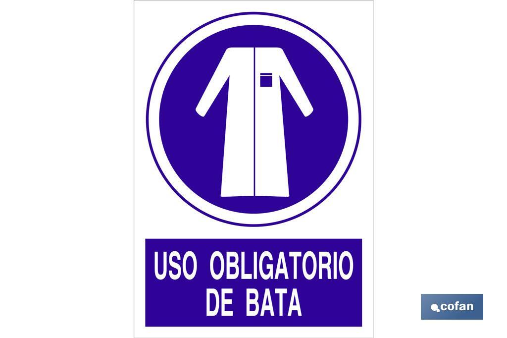 Uso obrigatório de bata - Cofan