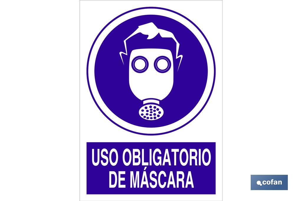 Uso obligatorio de máscara - Cofan