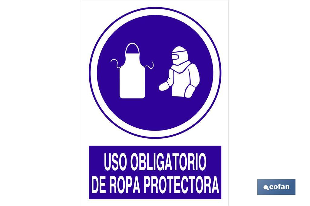 Uso obrigatório de roupa de proteção - Cofan