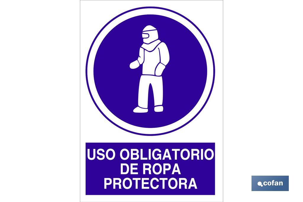 Uso obrigatório de roupa de proteção - Cofan