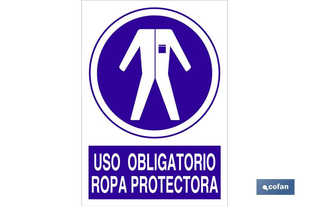 Uso obligatorio ropa protectora - Cofan