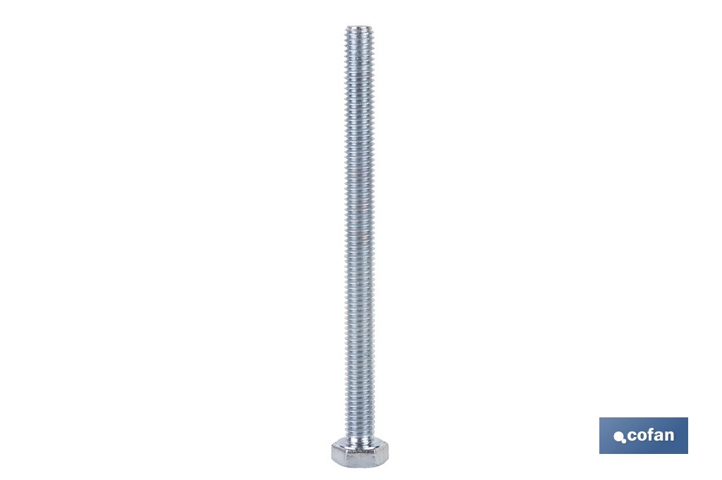 T. HEX 8.8 ZINC (DIN 933) - Cofan