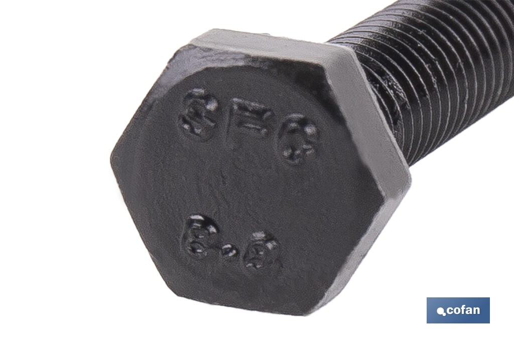 T. HEX 8.8 NEGRO (DIN 933) - Cofan