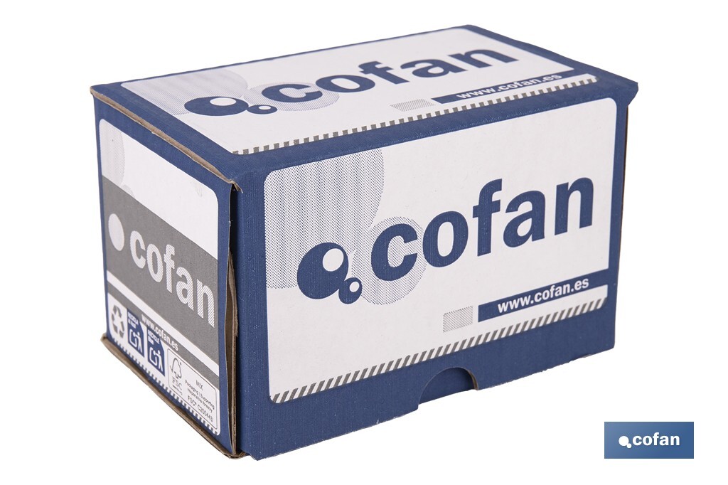 T. HEX 8.8 NEGRO (DIN 933) - Cofan