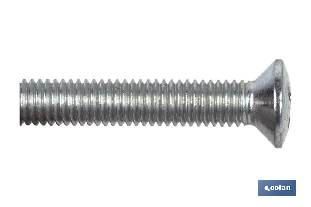 DIN 966 - Schraube. Verzinkt - Cofan