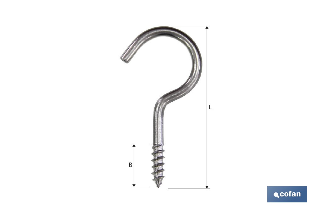 Screw hook - Cofan
