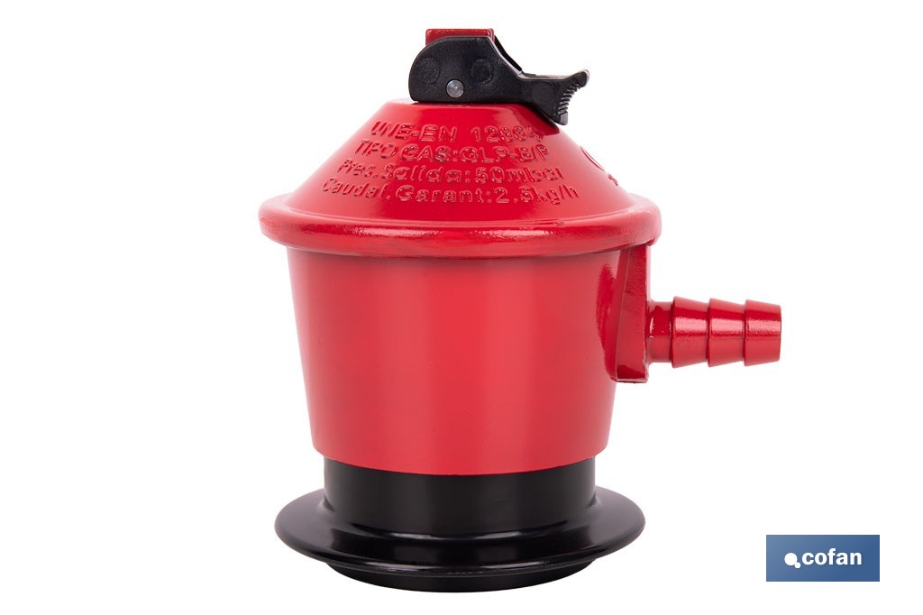 Regulador de Gas Butano/Propano | De Uso Doméstico | Regulador para Bombona de butano - Cofan