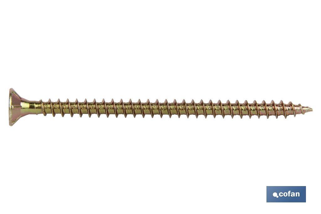 DIN 7505 A-Holzschraube mit Pozidrive-Kopf - Cofan