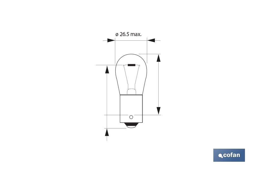 032103 VALEO Lámpara, luz intermitente 12V 21W, PY21W ▷ AUTODOC precio y  opinión