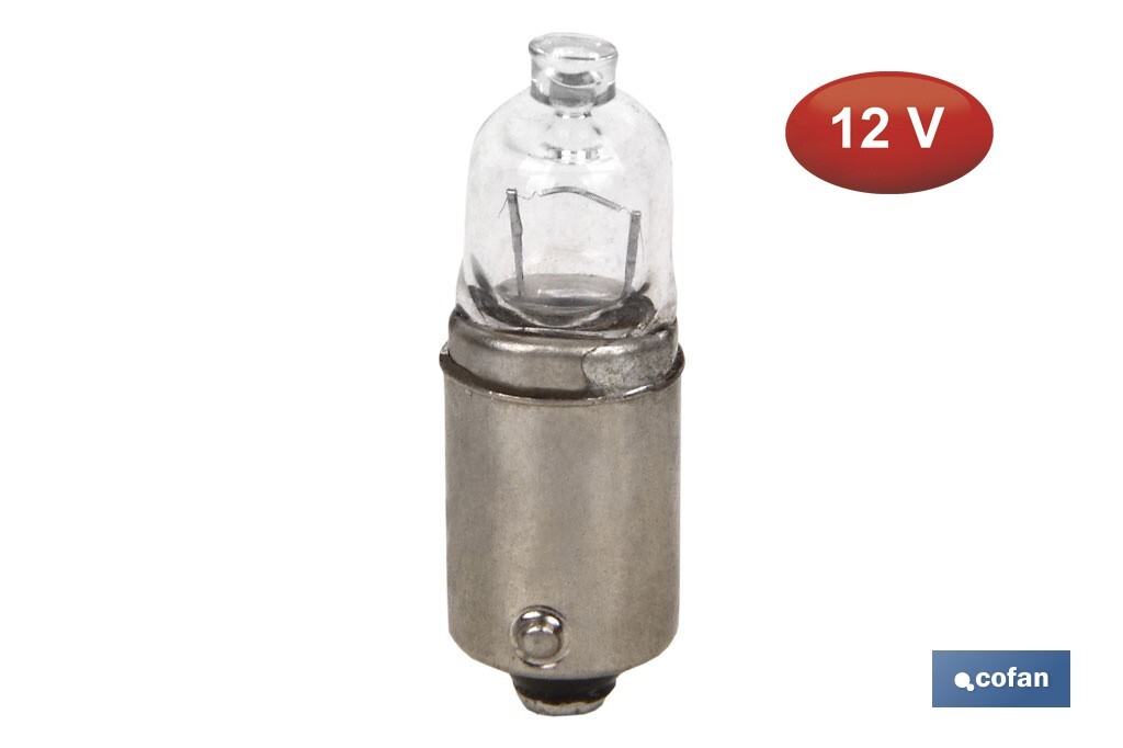 Lámpara halógena mini H-6W 12V - Cofan